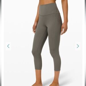 Lululemon align with pockets crop 23”